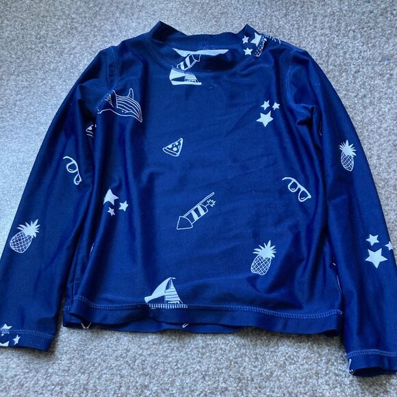 Carter's long sleeve rashguard size 5T - Picture 1 of 1